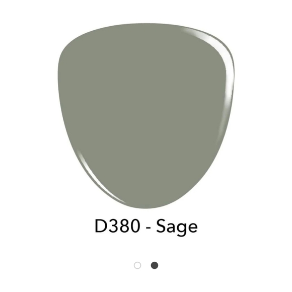 Grey-green creme nail dip powder - Picture 3 of 3